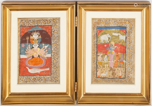 Indo Persian Miniature Paintings