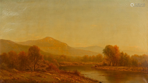 Charles Wilson Knapp (American, 1822-1900) Hudson River Scho...