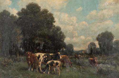 George Arthur Hays (American, 1854-1934) "Summer Aftern...