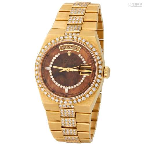 ROLEX. HIGHLY RARE AND EXTREMELY WELL PRESERVED, OYSTERQUART...