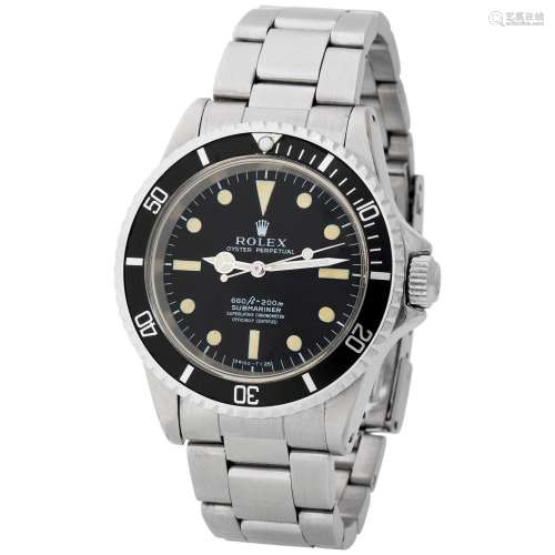ROLEX. FINE AND SOUGHT AFTER, SUBMARINER, AUTOMATIC WRISTWAT...