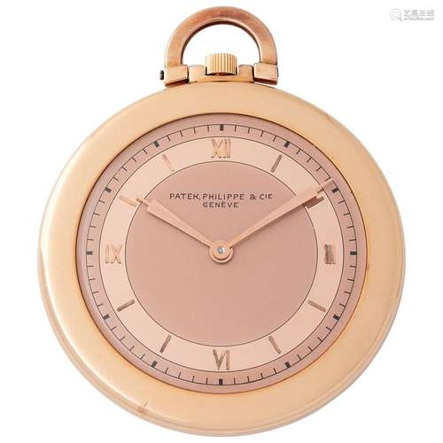 PATEK PHILIPPE. VERY ELEGANT AND SOPHISTICATED, POCKET WATCH...