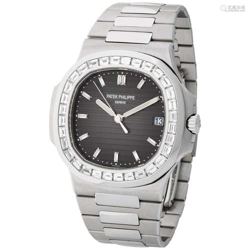 PATEK PHILIPPE. EXTREMELY RARE AND ASTONISHING, NAUTILUS “JU...