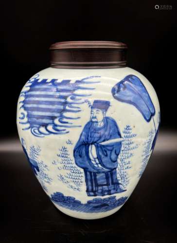 An 18th century Chinese porcelain art