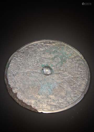 A Chinese copper art