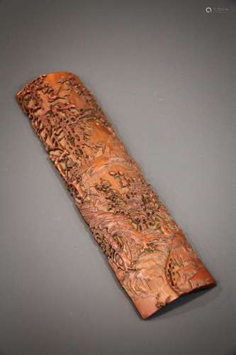 A Chinese 18th century wood