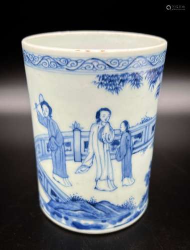 An 18th century Chinese porcelain art