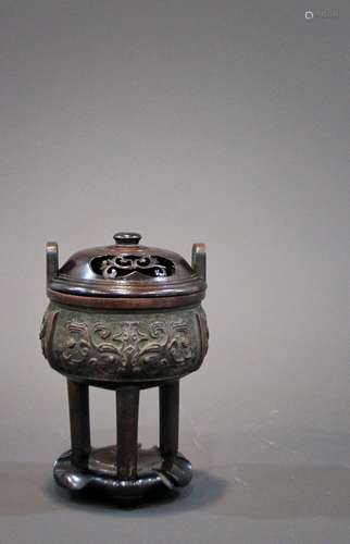 An 18th century censer in China