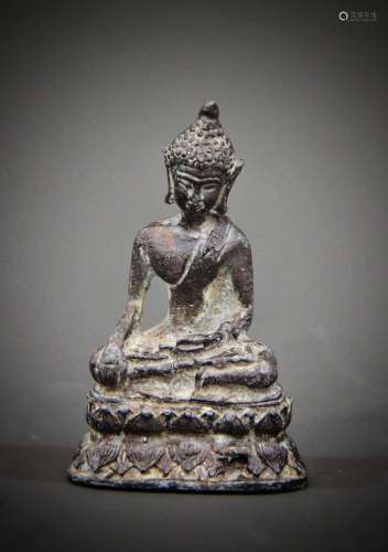 A small 18th century Chinese Buddha