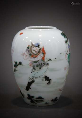 A Chinese porcelain art