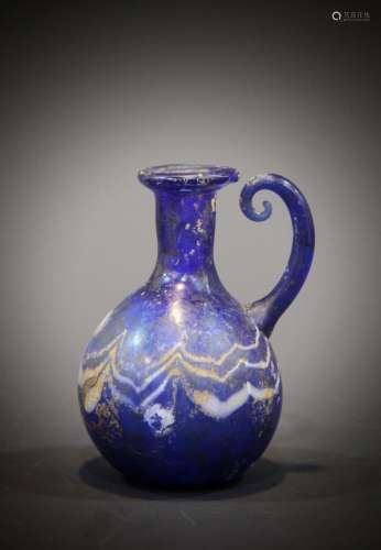 A Chinese glass vase