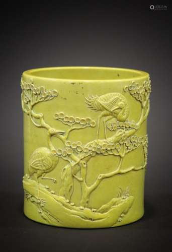 Porcelain works of a Chinese celebrity