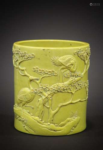 Porcelain works of a Chinese celebrity