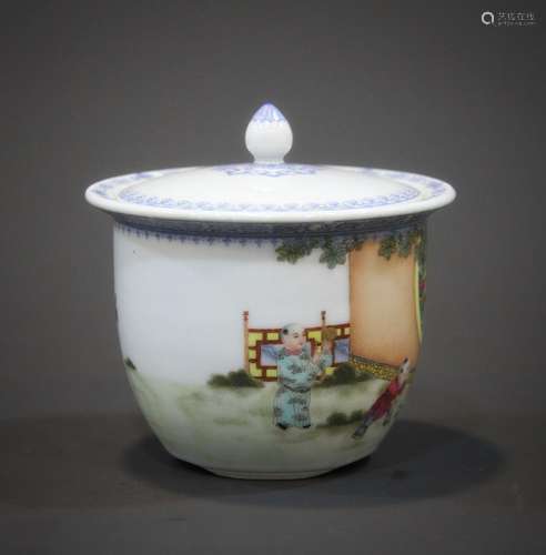 A Chinese porcelain art