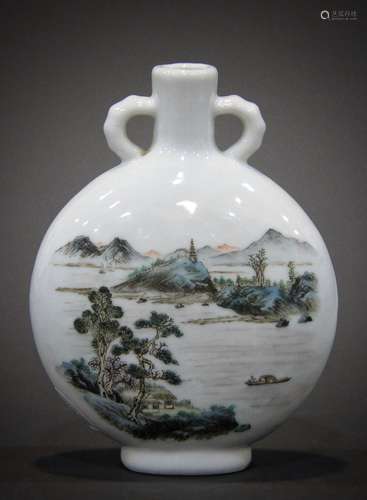 A Chinese porcelain art