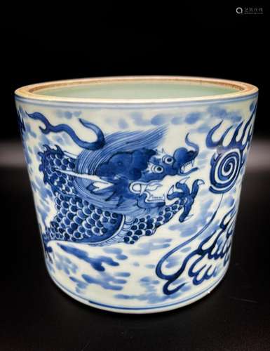 An 18th century Chinese porcelain art