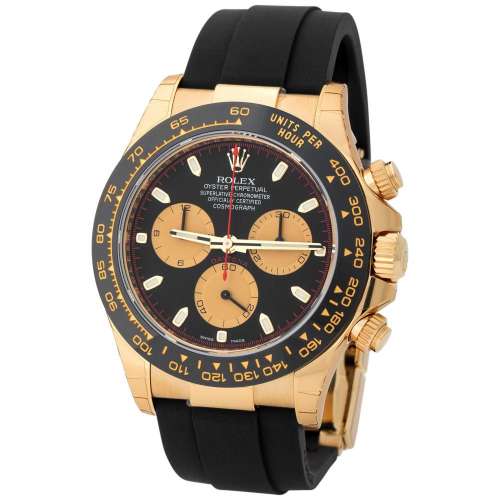 ROLEX. SOUGHT AFTER AND RARE, DAYTONA, CHRONOGRAPH IN GOLD I...