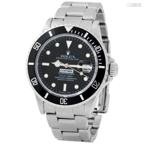 ROLEX. VERY RARE AND SOUGHT AFTER, SUBMARINER, AUTOMATIC DIV...