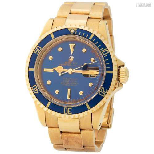 ROLEX. ATTRACTIVE AND CHARMING, SUBMARINER, AUTOMATIC WRISTW...
