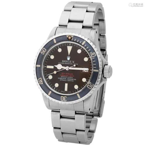 ROLEX. SOUGHT AFTER AND DESIRED, SEA DWELLER “DOUBLE RED” MK...