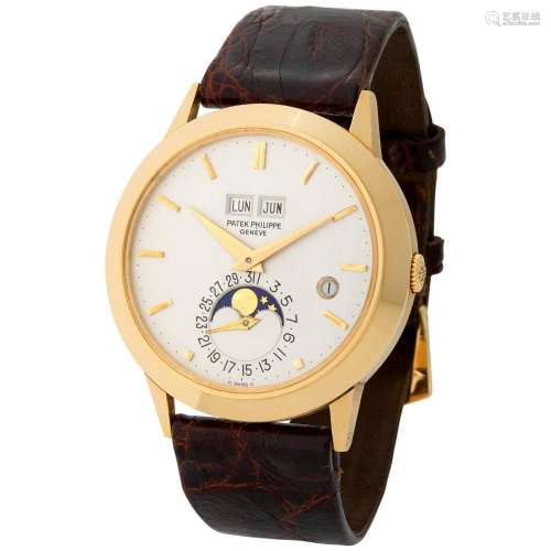 PATEK PHILIPPE. EXTREMELY RARE AND IN EXCELLENT CONDITION, P...