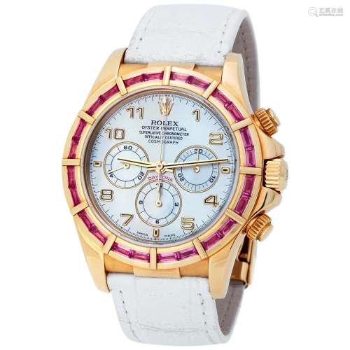 ROLEX. EXCLUSIVE AND HIGHLY ATTRACTIVE, DAYTONA, AUTOMATIC C...