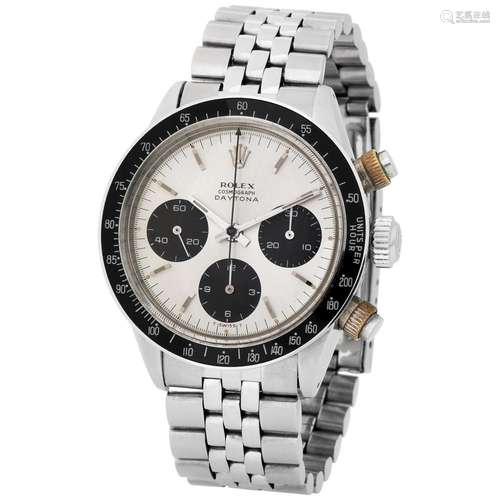 ROLEX. HIGHLY ATTRACTIVE AND VERY RARE, DAYTONA, CHRONOGRAPH...