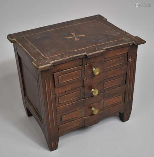 A Late 17th/Early 18th Century Spanish Colonial Inlaid Four ...