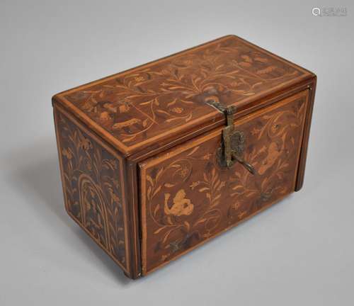 A Late 17th/Early 18th Century Spanish Colonial Marquetry Ta...