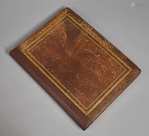 A Late 19th/early 20th Century Leather Bound Album Containin...