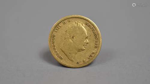 A William IV Gold Half Sovereign for 1837