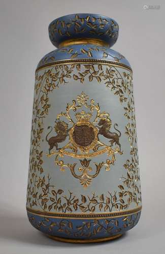 A Late 19th Century Terracotta Vase decorated with Windsor C...