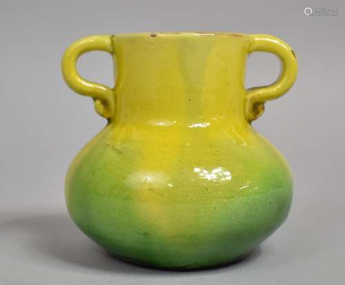 A Small CH Brannam Pottery Two Handled Vase, Produced for Li...