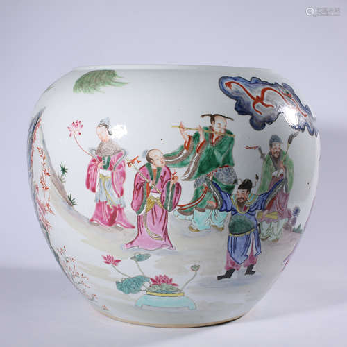 Qing - Early pastel jars