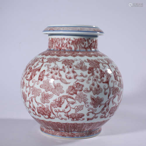 Qing - Yongzheng Youligong jar