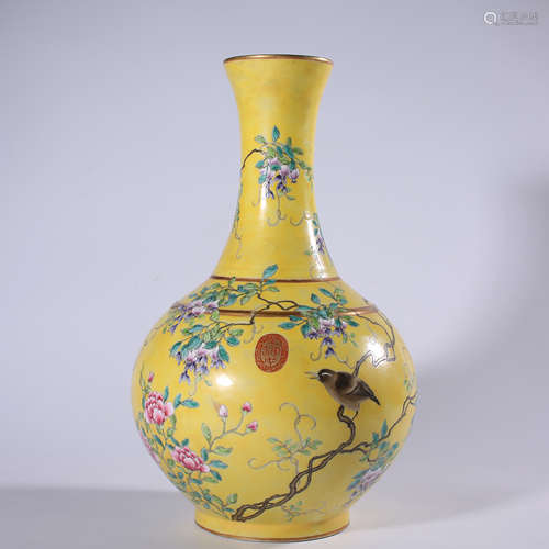 Qing Dynasty - Guangxu pastel vase appreciation