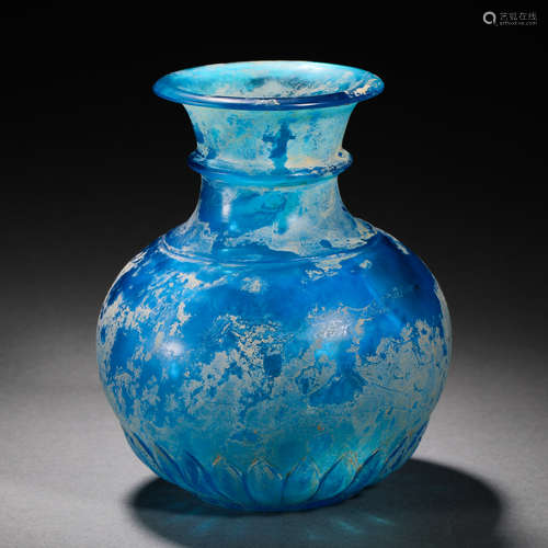 Glazed flower vase of tang Dynasty