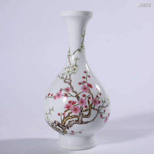 Clear - pastel jade pot spring vase