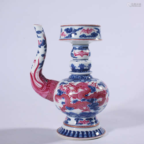 Qing - Qianlong pastel pot