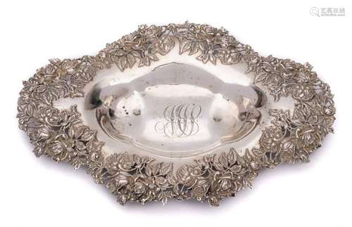 An American Sterling silver dish, maker Hennegen, Bates &...