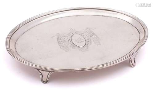 A George III teapot stand, maker John Hutson, London, 1792: ...