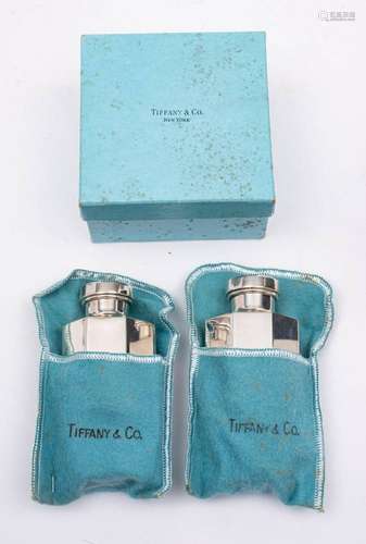 Tiffany & Co, a pair of sterling silver condiments, stam...