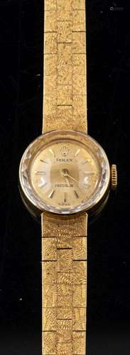 Rolex, Precision, an 18 carat gold wristwatch,: no.