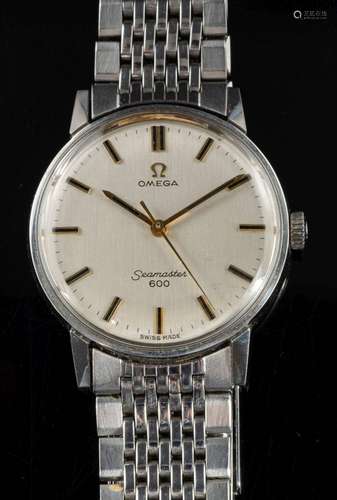 Omega, Seamaster 600, a stainless steel wristwatch,