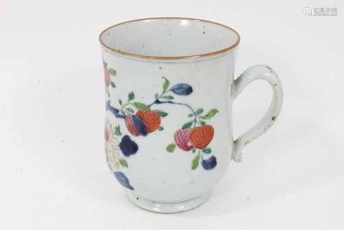 Chinese export porcelain tankard, late 18th century, of balu...