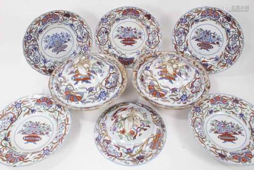 Victorian dinner service