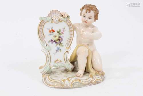 Meissen porcelain ornament