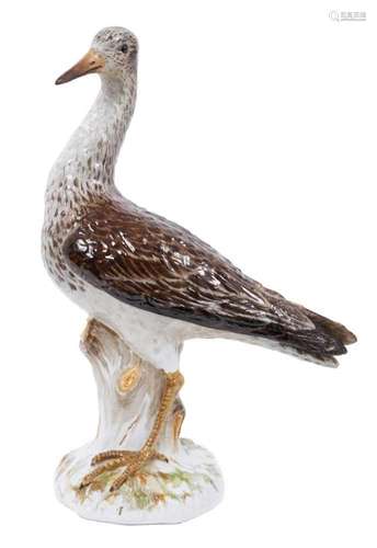 Meissen figure of a sandpiper