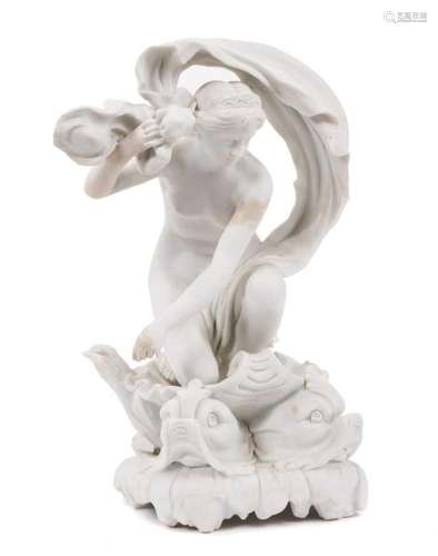 Sevres bisque porcelain figure