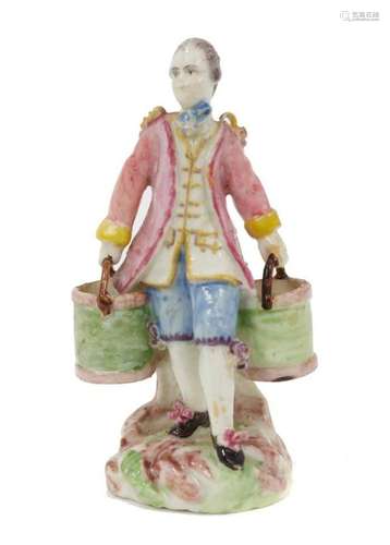 18th century Mennecy-Villeroy porcelain figure